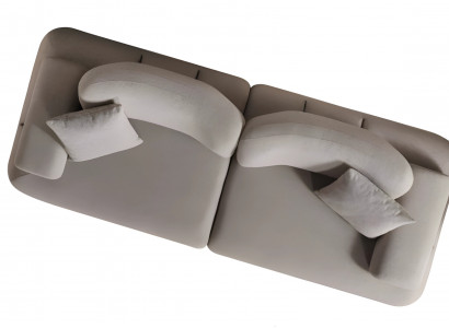 Eleganter Dreisitzer Luxus 3-Sitzer Sofa Bequeme Couch  3er Sofas 243cm