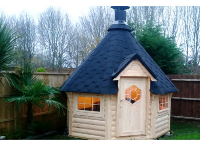 Grill Grillkota Hütte Grillhütte Haus Finnische Grills Grill Cabin 6.9 m² Kota