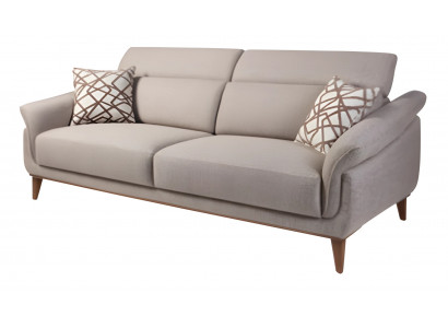 Modern Sofa 3 Sitzer Textil Sofas Polster Garnitur Couchen Sitz Dreisitzer
