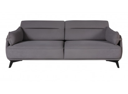 Polstersofa Dreisitzgarnitur Dreisitzer 3er-Sofa Dreisitzcouch Sofa Grau