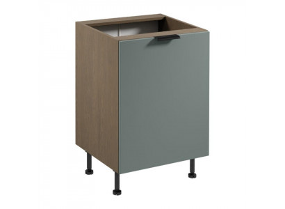 Küchenunterschrank Küchenschrank Unterschrank Holzschrank Braun-Grau