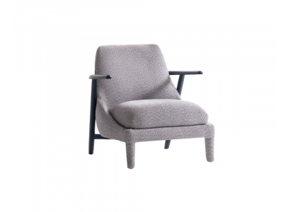Sessel Ohrensessel Luxus 1 Sitzer Einsitzer Polster Sitz Designer Stoff Modern