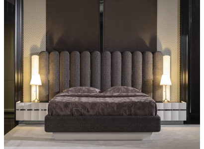 Modern Schlafzimmer Komplettes Set Bett 2x Nachttische Hochwertig Möbel