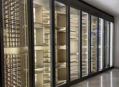 Weindisplay Weinschrank Flaschenregal Weinkühlschrank Weinaufbewahrung
