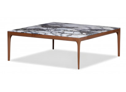 Grauer Esstisch aus Holz modern elegant für Wohnzimmer