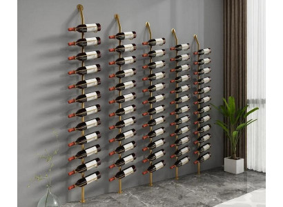 Wandweinregal Weinregal Edelstahlweinregal Designweinregal Wand-Weinhalter