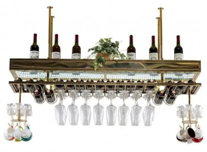 Weinauslage Weinregal Hängeweinregal Flaschenhalter Weinmöbel