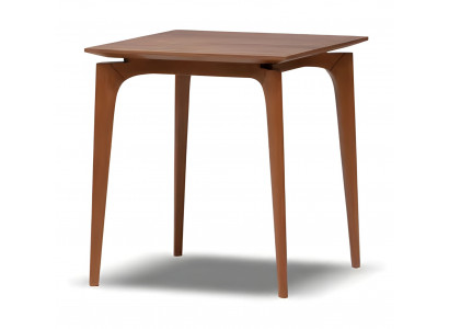 Eleganter Beistelltisch aus Holz in Braun für Wohnzimmer und Lounge