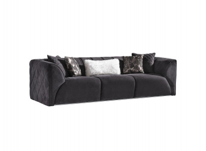 Luxus Top-Qualität Sofa 4 Sitzer Polstersofa Textil Sitz Design Couch Modern