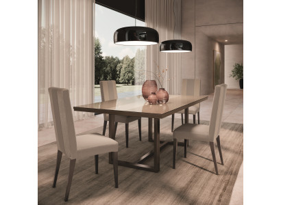 Modernes 5-teiliges Esszimmer Set Für jedes Esszimmer: Esstisch + 4 Stühle