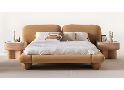 Schlafzimmer Set (Bett + 2x Nachttisch) Für ein modernes stilvolles Schlafzimmer