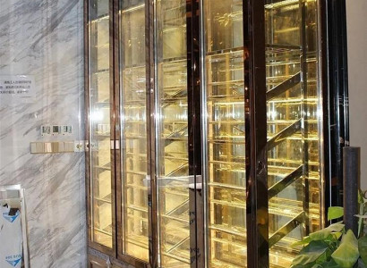 Weinschrank Weinkühlschrank Schaukasten Weinmöbel Schrankvitrine