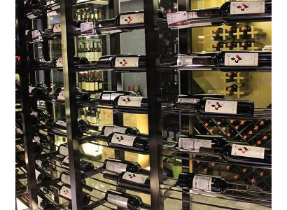 Weinmöbel Weinarchiv Weinkeller Weinregal Flaschenregal Weinhalter