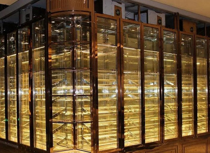 Weinschrank Weinkühlschrank Weindisplay Weinmöbel Weinlagerregal