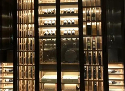 Weinschrank Vitrine Weinregal Glasschrank Weinkühlschrank Flaschenregal