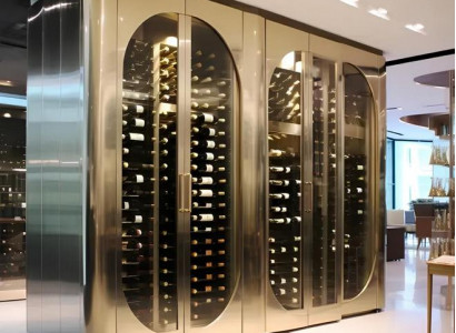 Weinlagerkühlschrank Weinkühlvitrine Temperierter-Weinschrank Weinkühlgerät