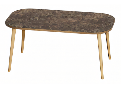 Moderner Couchtisch aus Holz in Braun