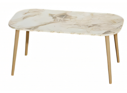 Moderner Couchtisch aus Holz in Beige