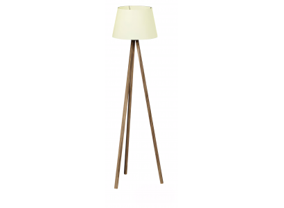 Moderne weiße Holz Stehlampe elegant für Wohnzimmer Schlafzimmer Büro