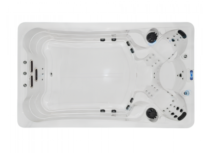 Massagebad Outdoor-Spa Whirlpool Hot Tub Blubberbad Hydromassagewanne 398x230cm