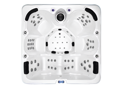 Relaxpool Sprudelbad Outdoor Whirlpool Hydromassagewanne Massagebad 210x210 cm