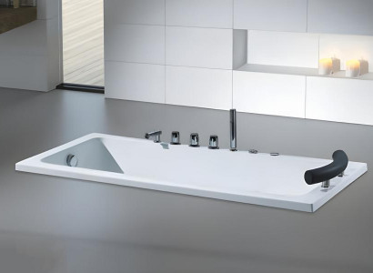 Entspannungsbad Spa-Bad Luxuswanne Wellnesswanne Einbauwanne 180x80 cm