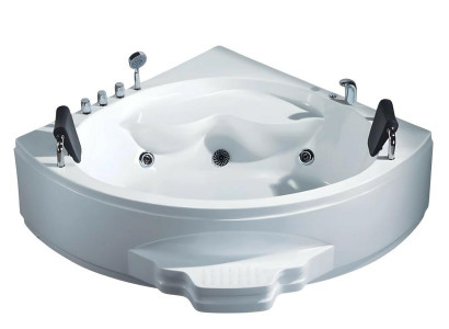 Luxuswanne Badewanne Wellnesswanne Hydromassagewanne Massagewanne 150x150 cm