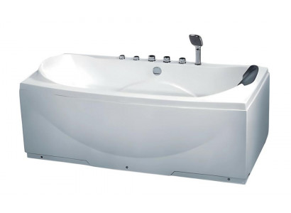 Badewanne Whirlpool Blubberbad Hydromassagewanne Spa-Bad Whirlwanne 173x86 cm