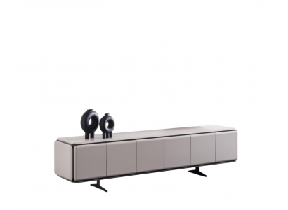 Moderner TV-Ständer aus Holz in Beige für eleganten Wohnstil