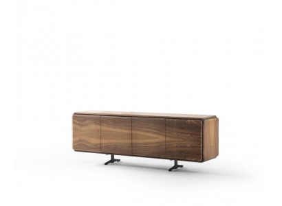 Elegantes braunes Holzsideboard im zeitlosen Design