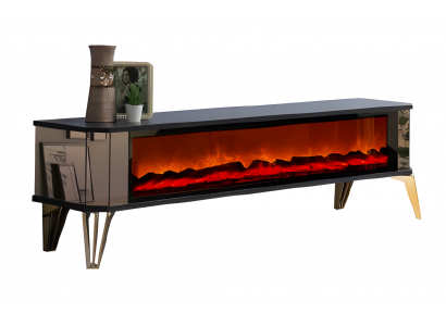 Luxuriöser Fernsehschrank mit Gehäuse aus melaminbeschichteter Holzfaserplatte