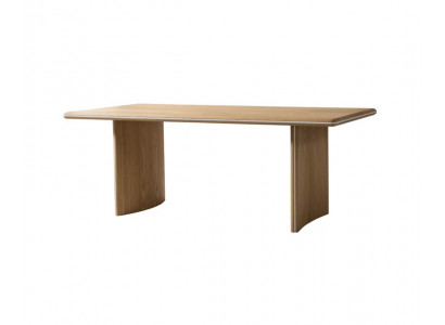 Eleganter Brauner Esstisch aus Holz für modernes Zuhause