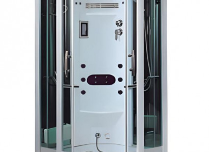 Wellness-Duschkabine Luxus Multifunktionsdusche Komfortdusche 100x100 cm