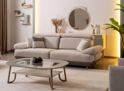 Wohnzimmer-Set – Harmonie aus Gemütlichkeit und Wärme.