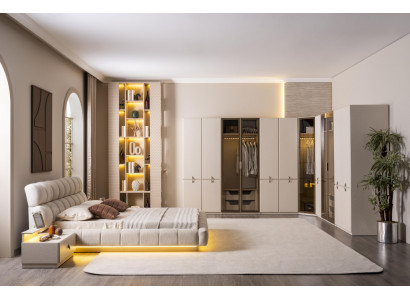 Schlafzimmer-Set Modernität und Lakonie in modischem Format