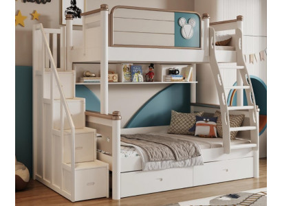 Etagenbett Stockbett Hochbett Doppelstockbett Holzbett Kinderbett