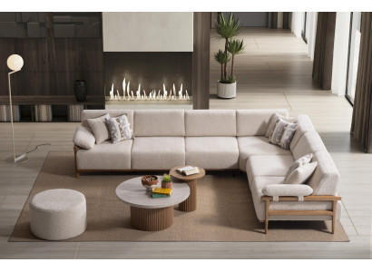 Modernes Ecksofa Gemütlichkeit und Komfort im Wohnzimmer