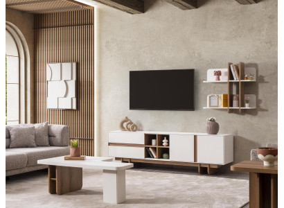 TV-Lowboard Minimalismus und Gemütlichkeit mit Stil
