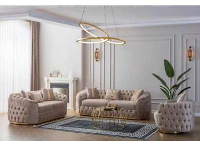 Sofa-Set  im modernen Stil Inspiration in Linien und Texturen