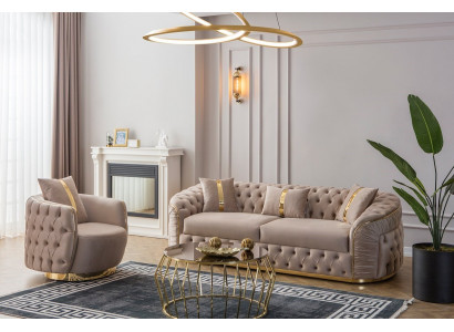 Sofa-Set  Modische Akzente im Herzen des Interieurs