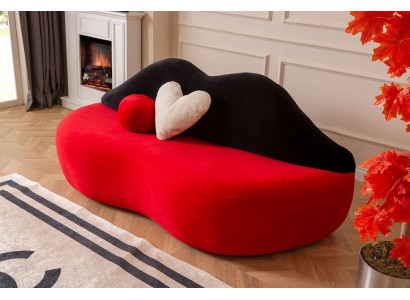 Schlichtes Sofadesign für einen gemütlichen Raum