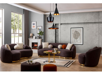 Gemütlicher Stil und Minimalismus  – Sofas und Sessel im Set