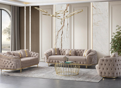 Stilvolles Set: Sofas und Sessel für jedes Interieur