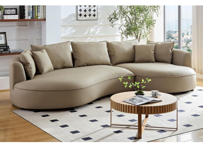 Modernes Ecksofa: maximaler Komfort in jedem Detail