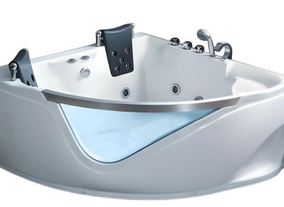 Whirlwanne Whirlpool Blubberbad Hydromassagewanne Spa-Bad 150x150 cm