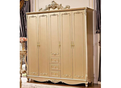 Kleiderschrank Ankleideschrank Schrank Hochschrank Massivholzschrank