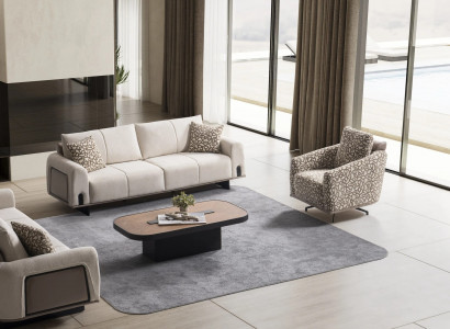 Sofagarnitur Set 3+1 – Bequem und elegant für ein stilvolles Wohnzimmer.