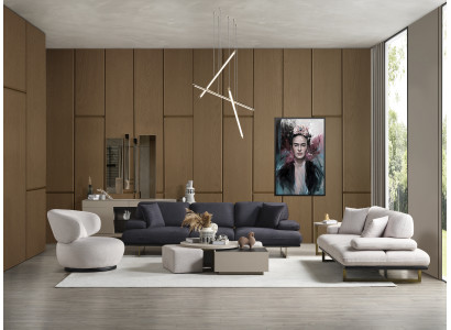 Sofa 4 Sitzer Sofa 3 Sitzer Sessel 2x Couchtisch Beistelltisch Wohnzimmer