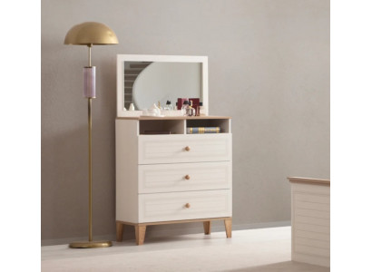Exklusiver Schminktisch Designer Schlafzimmer Holz Kosmetiktisch