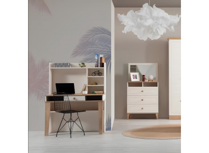 Schlafzimmer Einrichtung Designer Schminktisch Holz Schreibtisch